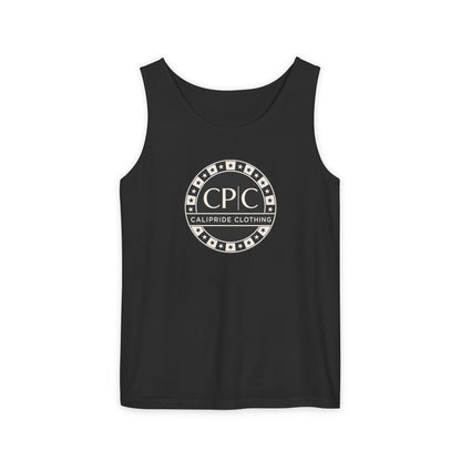 Surf & Beach Collection - Iconic CaliPride Clothing Signature Logo, Tank Top - CaliPride Clothing