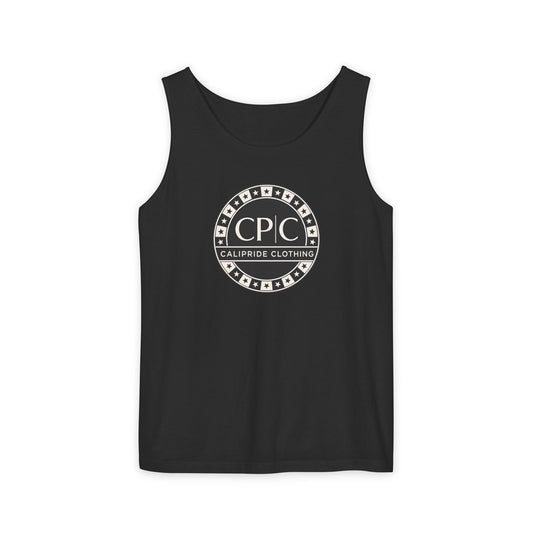 Surf & Beach Collection - Iconic CaliPride Clothing Signature Logo, Tank Top - CaliPride Clothing