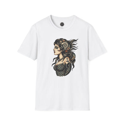 Pacific Works Collection - Vintage Mermaid Graphic T-Shirt — CaliPride Clothing
