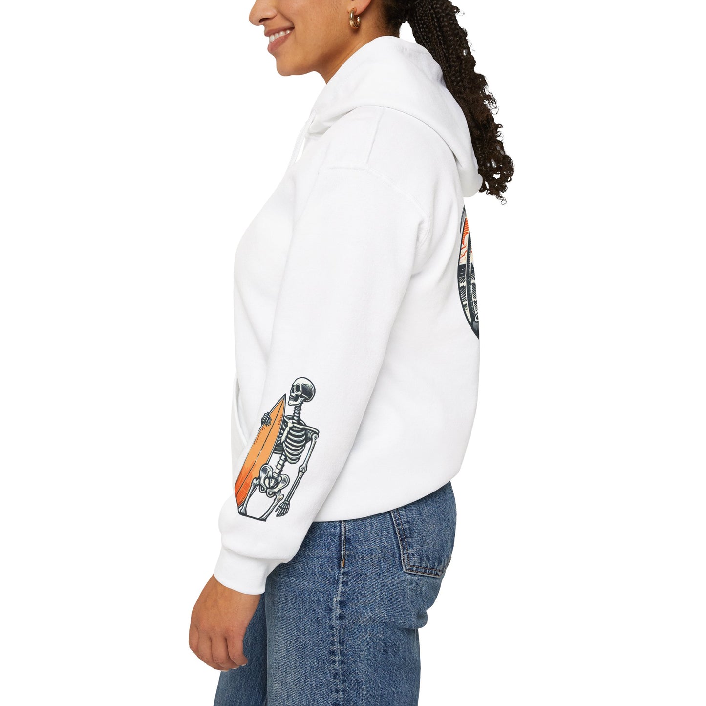 Surf & Beach Collection - Even After Death, I Ride, Premium Hoodie - CaliPride Clothing