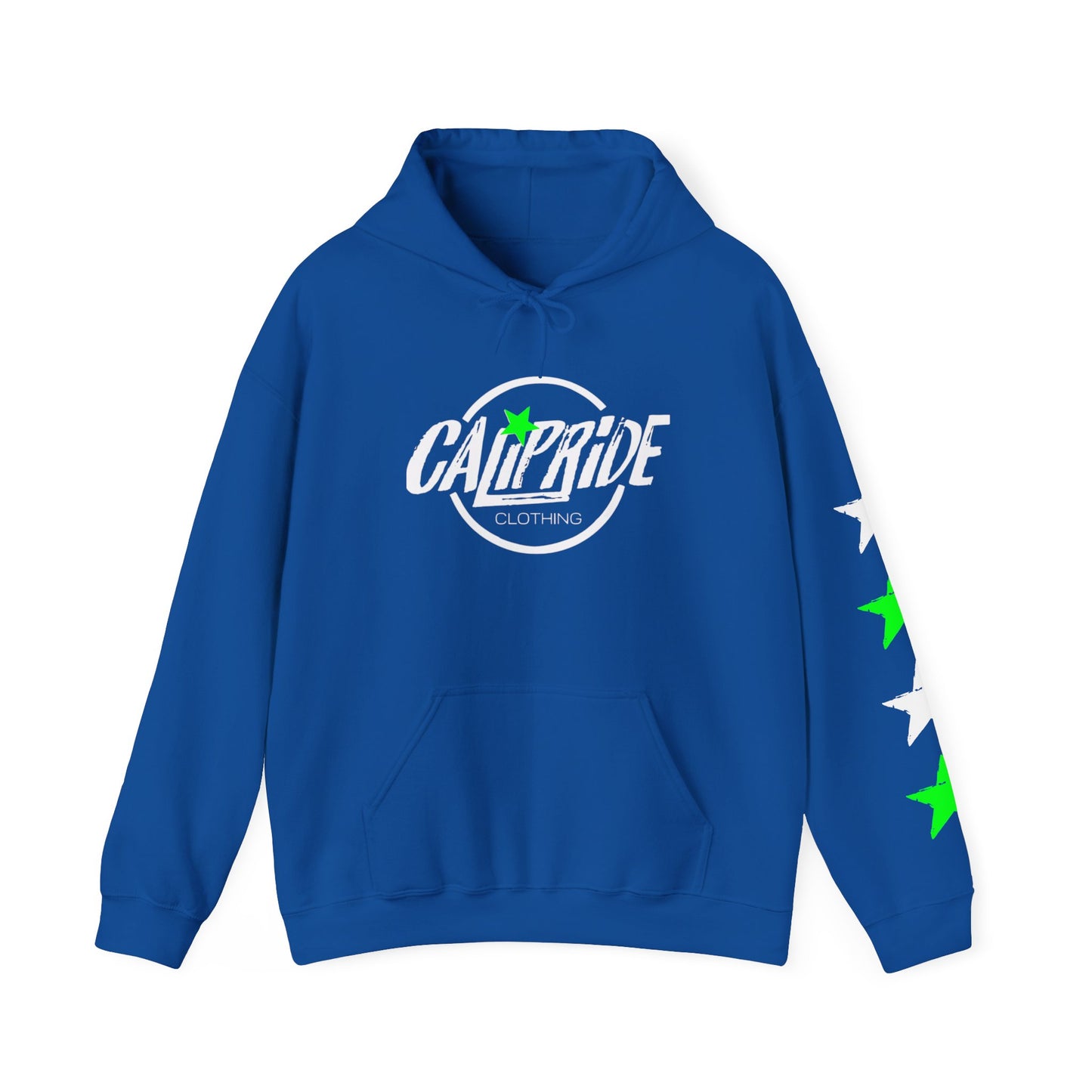 'West Coast Vibe' Graphic Hoodie w Stars - Multiple colors | CaliPride Clothing