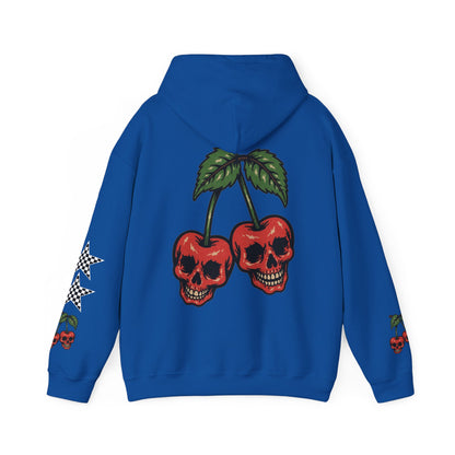 Skate & Surf Collection - Angry Cherry, Graphic Hoodie | CaliPride Clothing