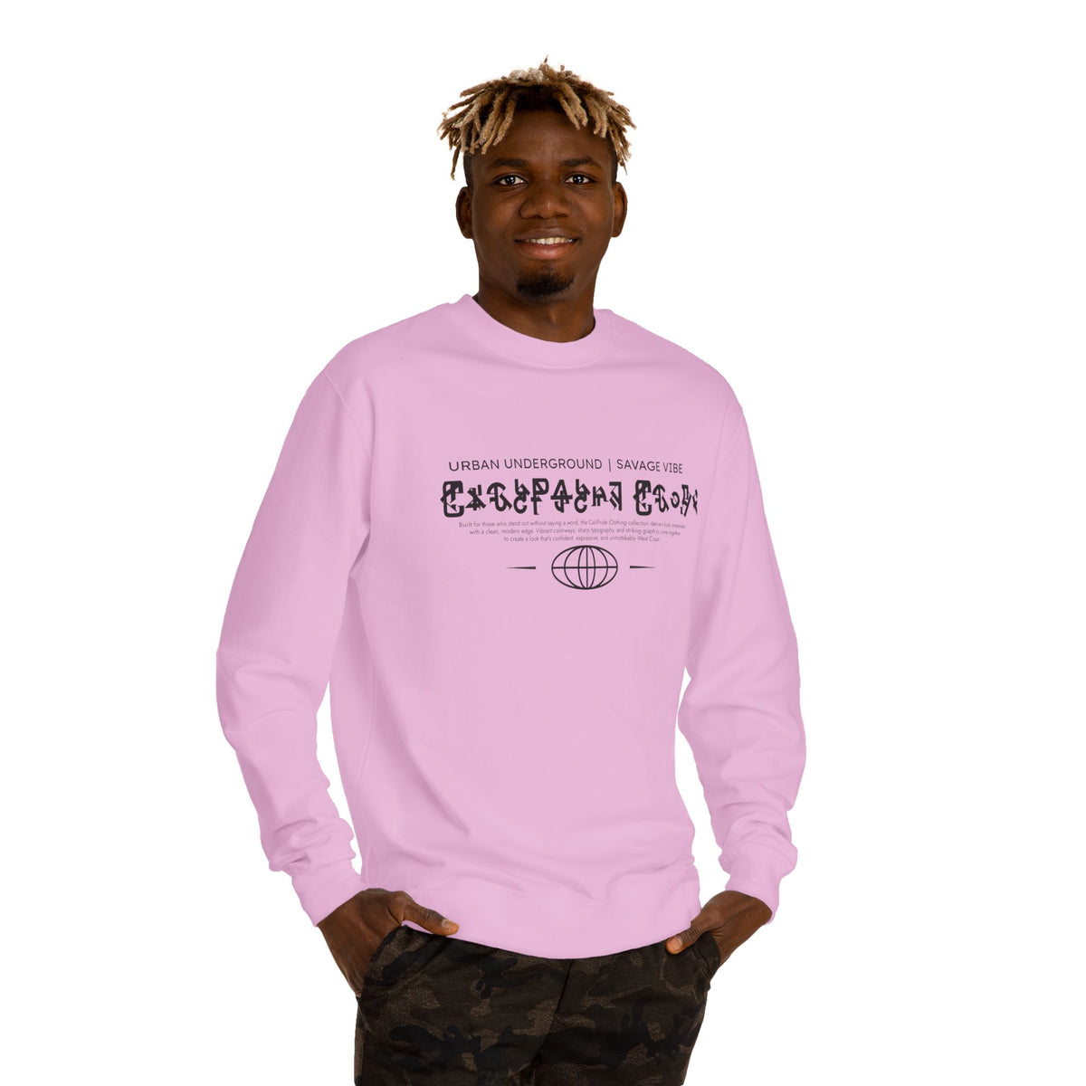Urban Underground Collection - Savage Vibe, Cyber City, Graphic Premium Sweatshirt — CaliPride Clothing