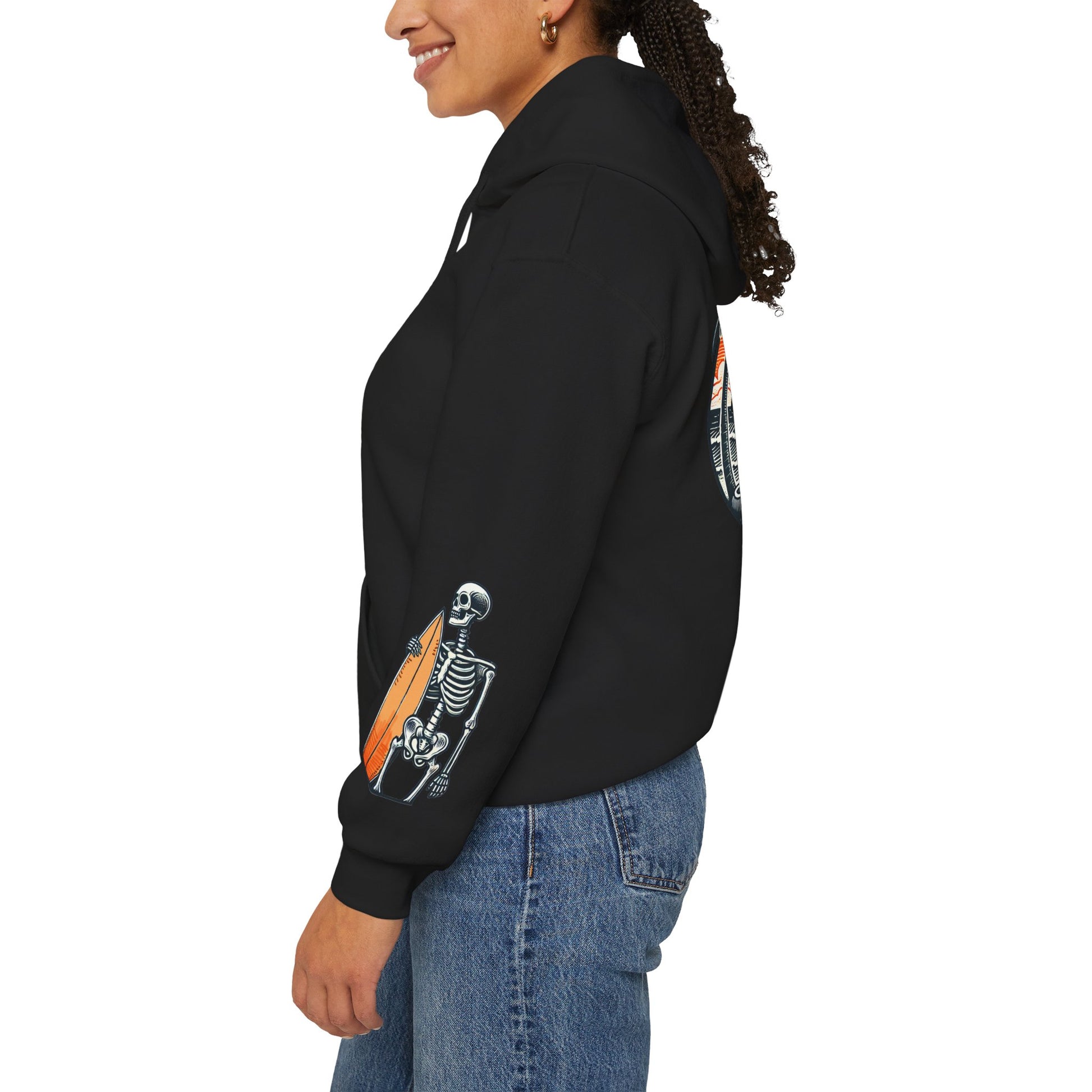 Surf & Beach Collection - Even After Death, I Ride, Premium Hoodie - CaliPride Clothing
