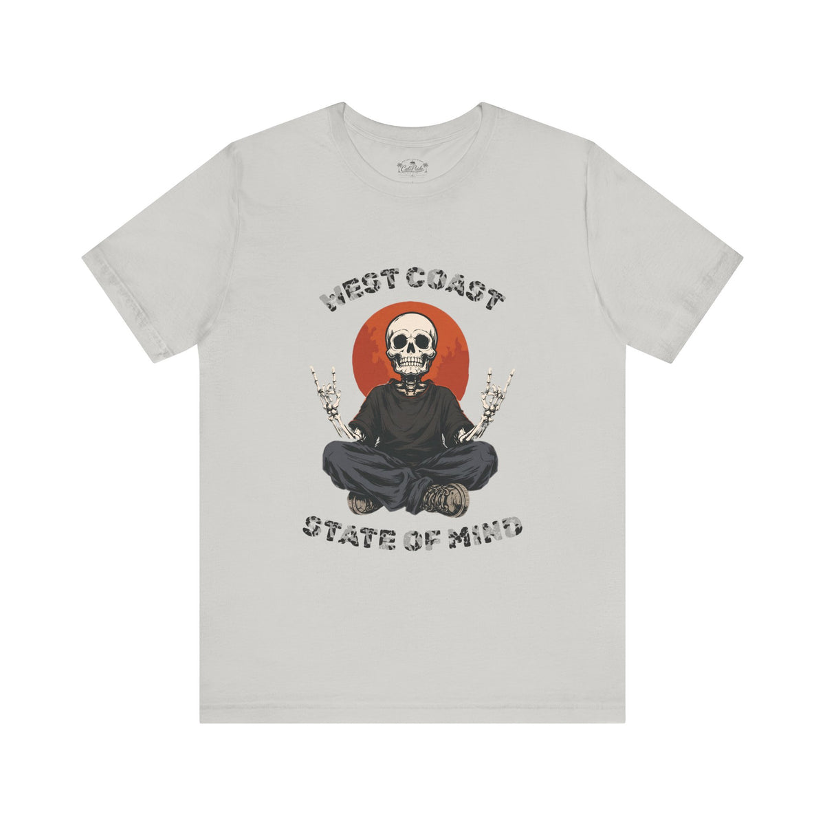 Skate & Surf Collection - Zen to the Bone, Vintage Skeleton Graphic T-Shirt — CaliPride Clothing