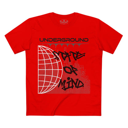 Urban Underground Collection - Underground State of Mind, Graphic T Shirt — CaliPride Clothing