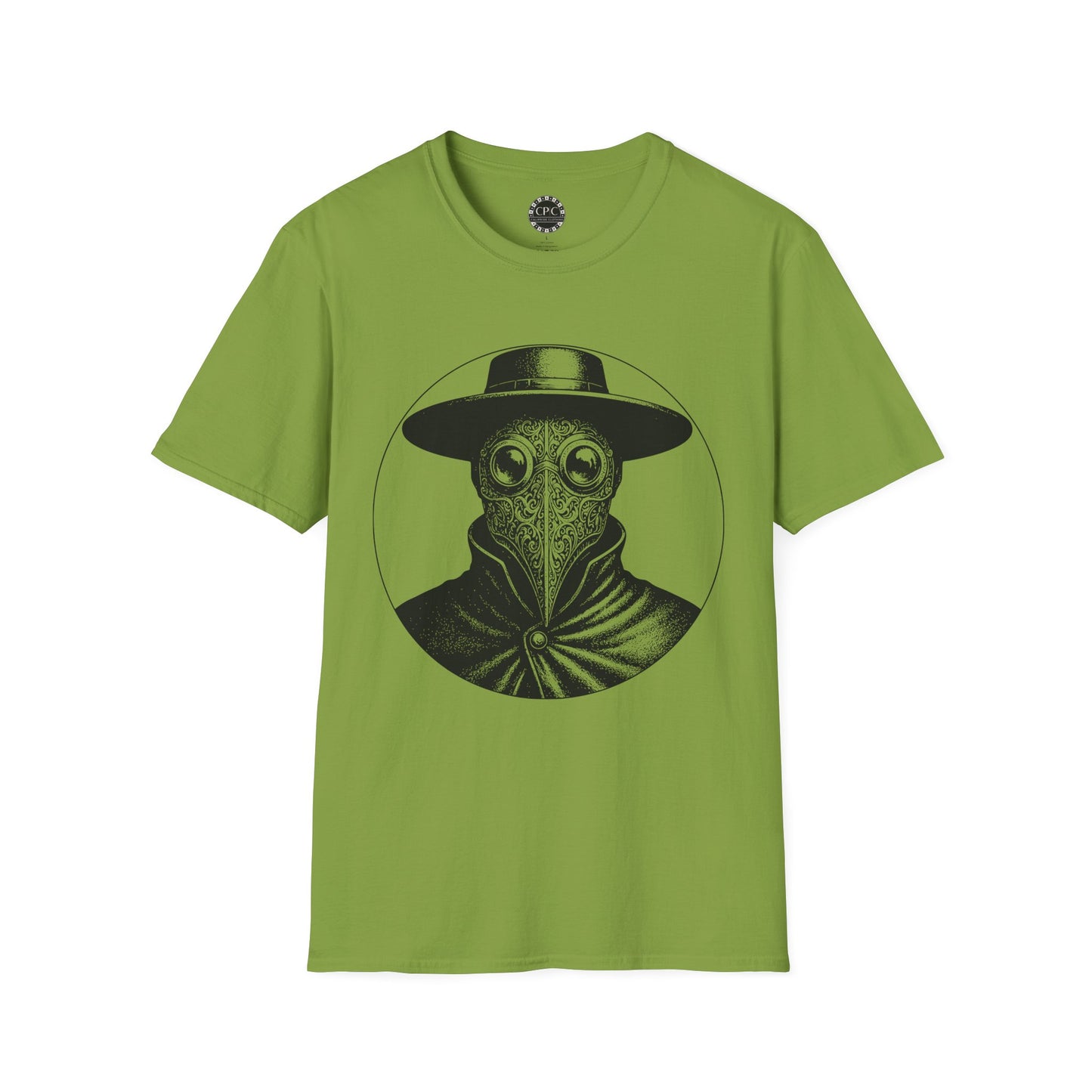 Pacific Works Collection - Vintage Plague Doctor Graphic Tee — CaliPride Clothing