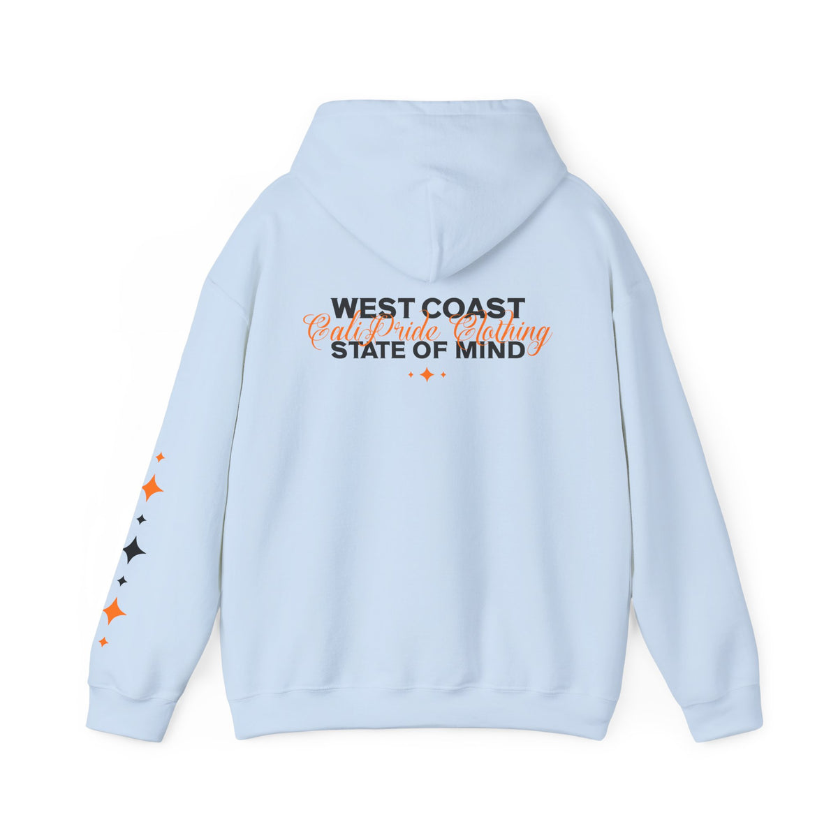 The Elite Collection - Elite Society, West Coast State of Mind, Premium Hoodie - CaliPride Clothing