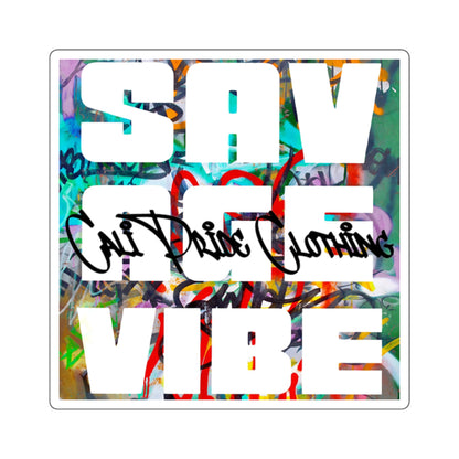 Savage Vibe, CaliPride Clothing Sticker