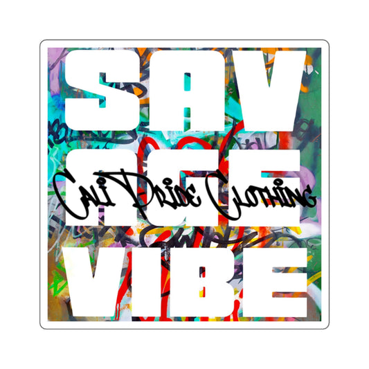Savage Vibe, CaliPride Clothing Sticker