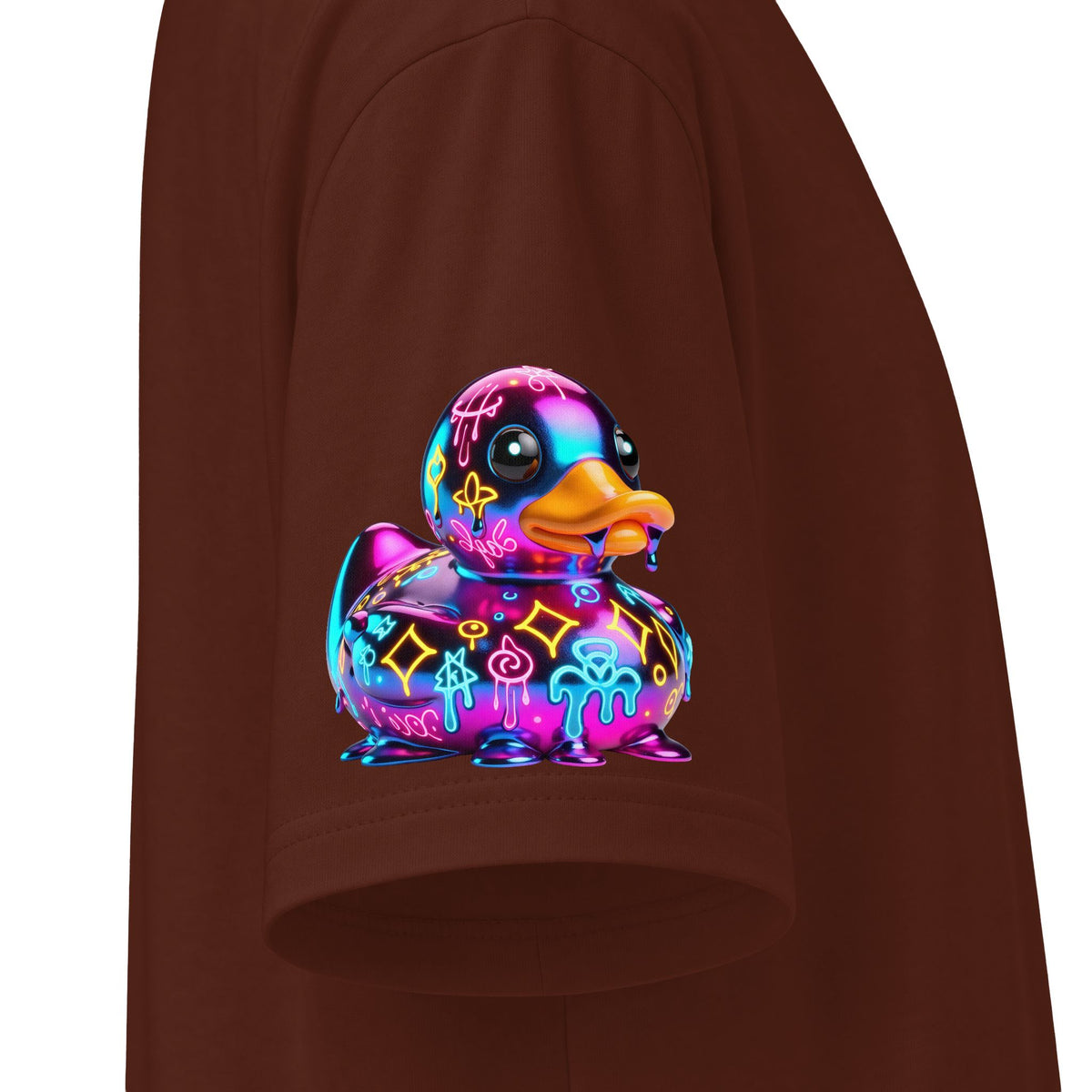 Urban Underground Collection - Neon Drip, Rub'a Ducky, Graphic 4-way T Shirt - CaliPride Clothing