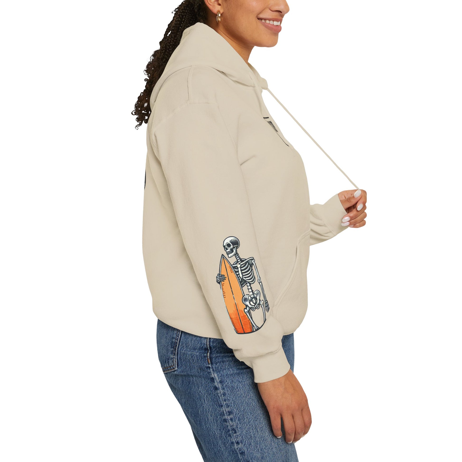 Surf & Beach Collection - Even After Death, I Ride, Premium Hoodie - CaliPride Clothing