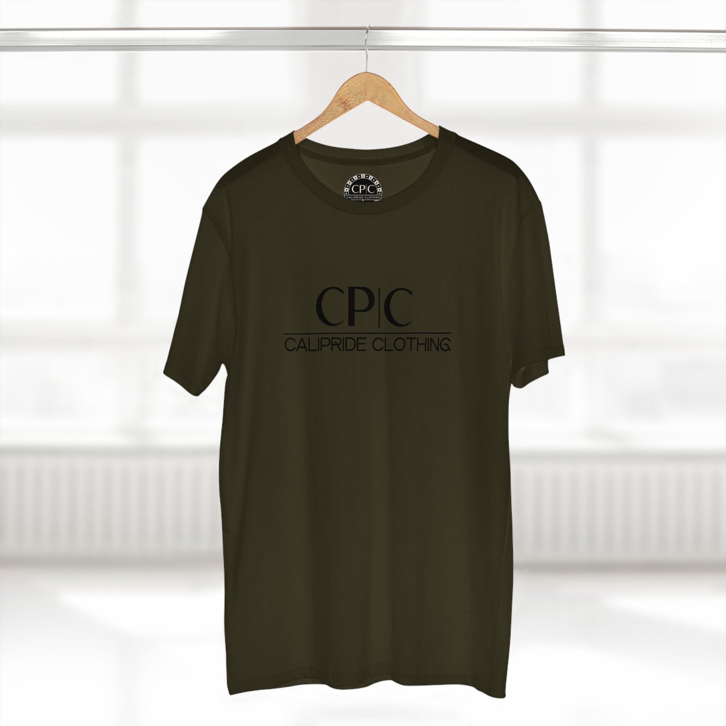 CP | C Elite branded T Shirt - CaliPride Clothing, black logo