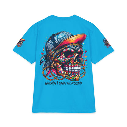 Urban Underground Collection - Neon Drip, Gangsta', Graphic 4-way T Shirt - CaliPride Clothing