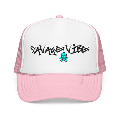 Urban Underground Collection - Savage Vibes, Trucker Hat - CailPride Clothing