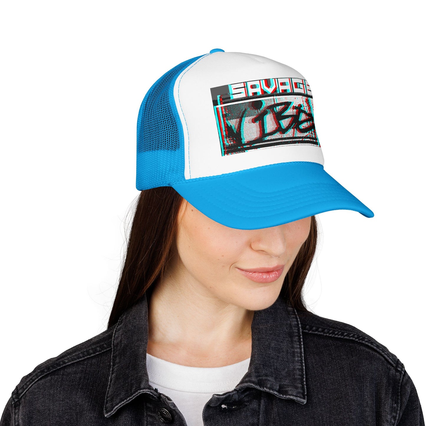Urban Underground Collection - Bold & Big Color Vibes, Savage Vibe Foam Trucker Hat – DFT printing