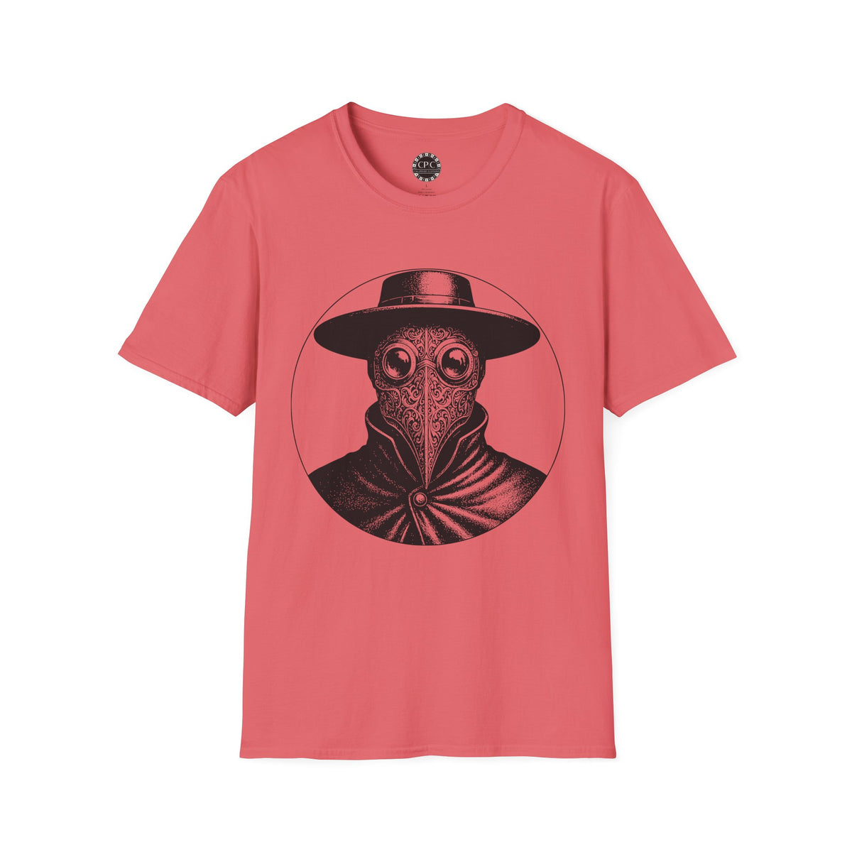 Pacific Works Collection - Vintage Plague Doctor Graphic Tee — CaliPride Clothing
