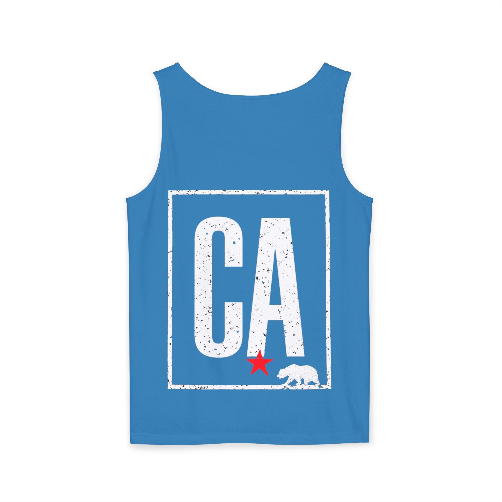 Surf & Beach Collection - CA State Bear, Tank Top | CaliPride Clothing