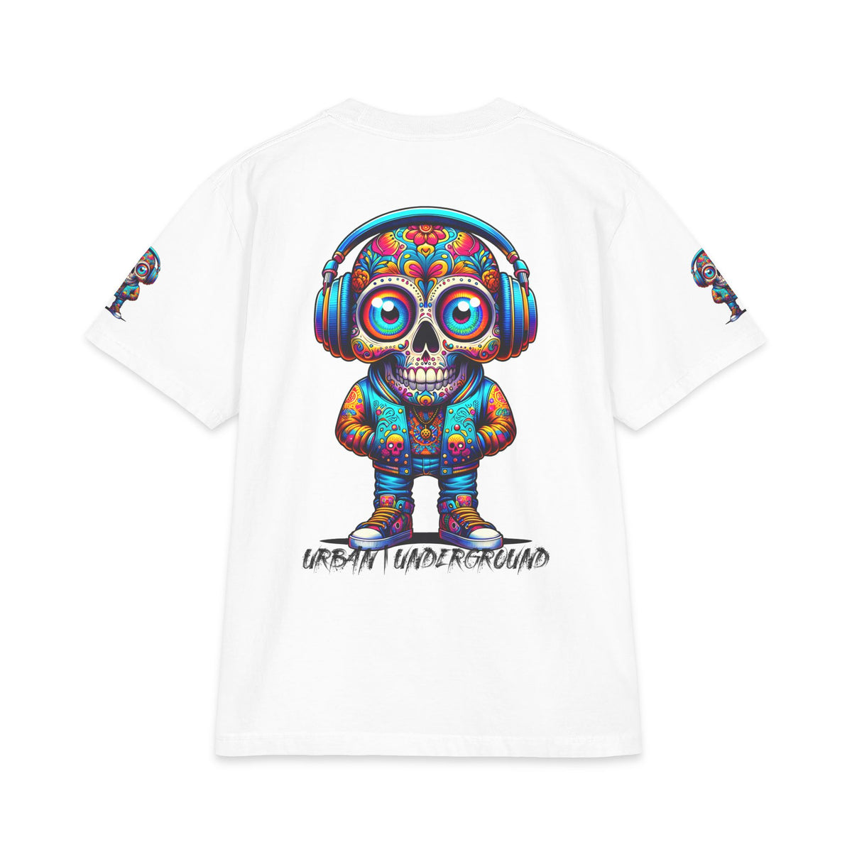 Urban Underground Collection - Neon Drip, Lil' Sugar, Graphic 4-way T Shirt - CaliPride Clothing