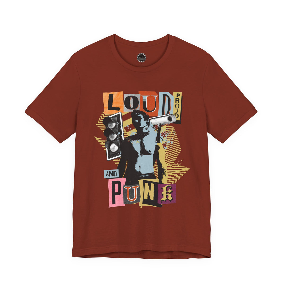 Punk Resurrected Collection - 'Loud Proud and Punk' Graphic T-Shirt - CaliPride Clothing