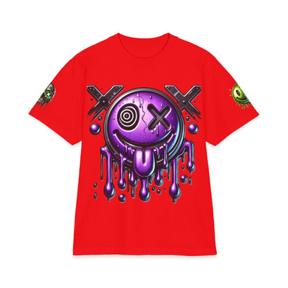 Urban Underground Collection - Neon Drip Drooly, Graphic 4-way T Shirt - CaliPride Clothing