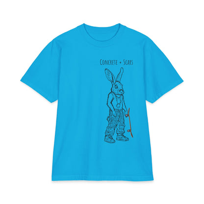 Concrete & Scars Skatewear Collection - Skateboard Bunny, Graphic T-Shirt – CaliPride Clothing