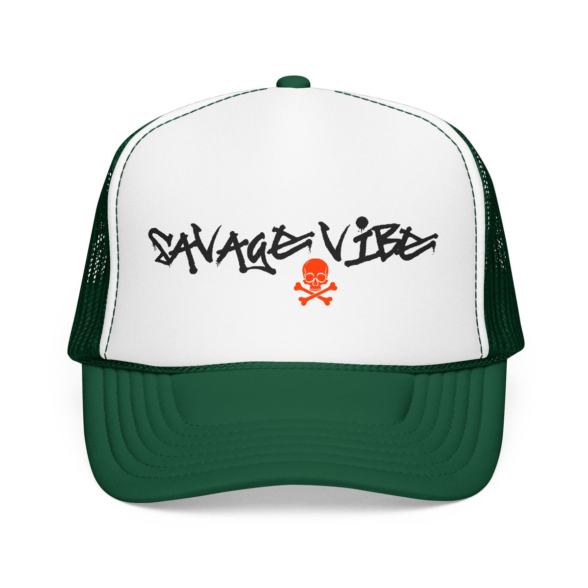 Urban Underground Collection - Savage Vibes, Trucker Hat - CailPride Clothing