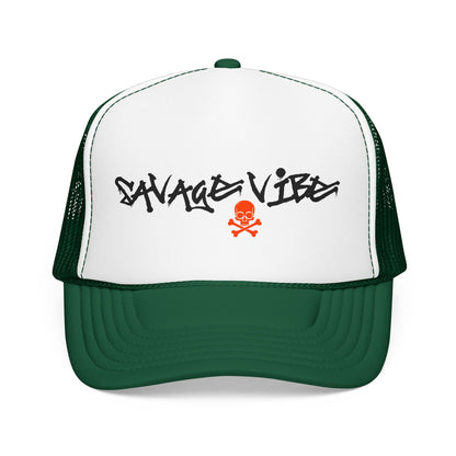 Urban Underground Collection - Savage Vibes, Trucker Hat - CailPride Clothing