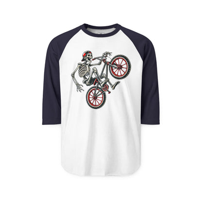 Skate & Surf Raglan Collection - Ride Til' I Die, Graphic Raglan Tee — CaliPride Clothing