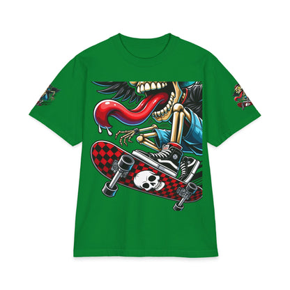 Urban Underground Collection - Neon Drip, Tongue Out, Graphic 4-way T Shirt - CaliPride Clothing