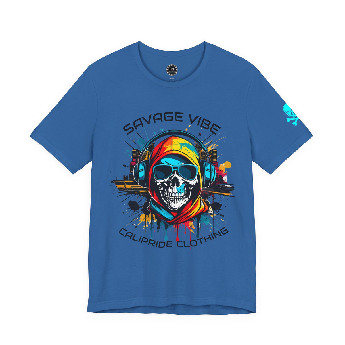 Urban Underground Collection - Skull Beats, Urban Graphic T - Shirt - CaliPride Clothing