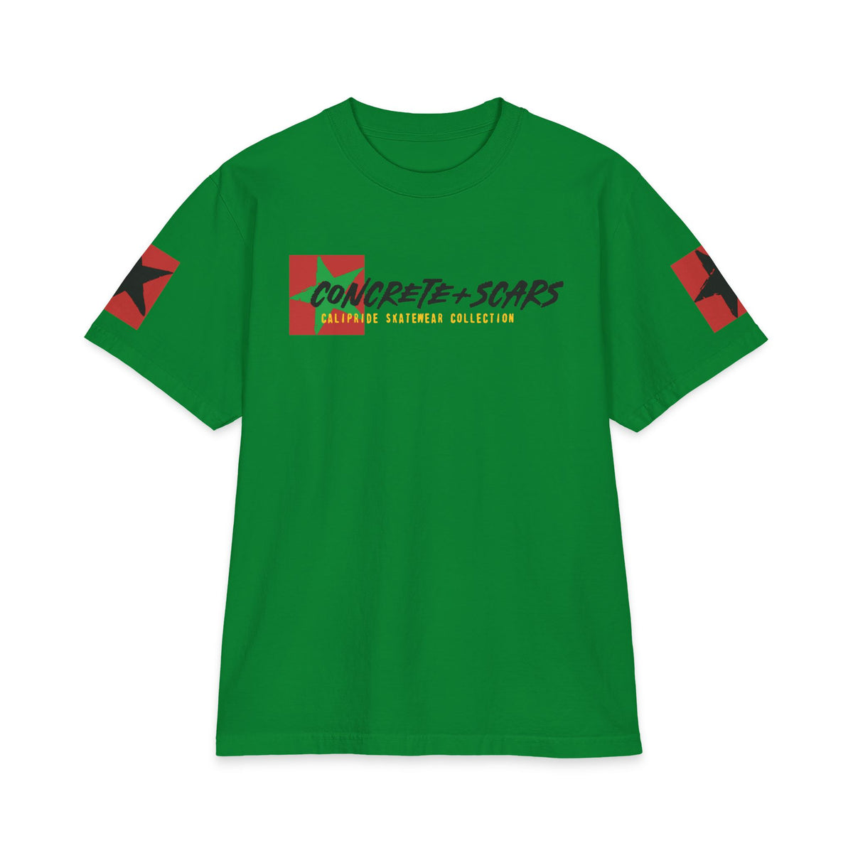 Concrete + Scars Skatewear Collection - C+S Signature Logo, Graphic T-Shirt — CaliPride Clothing