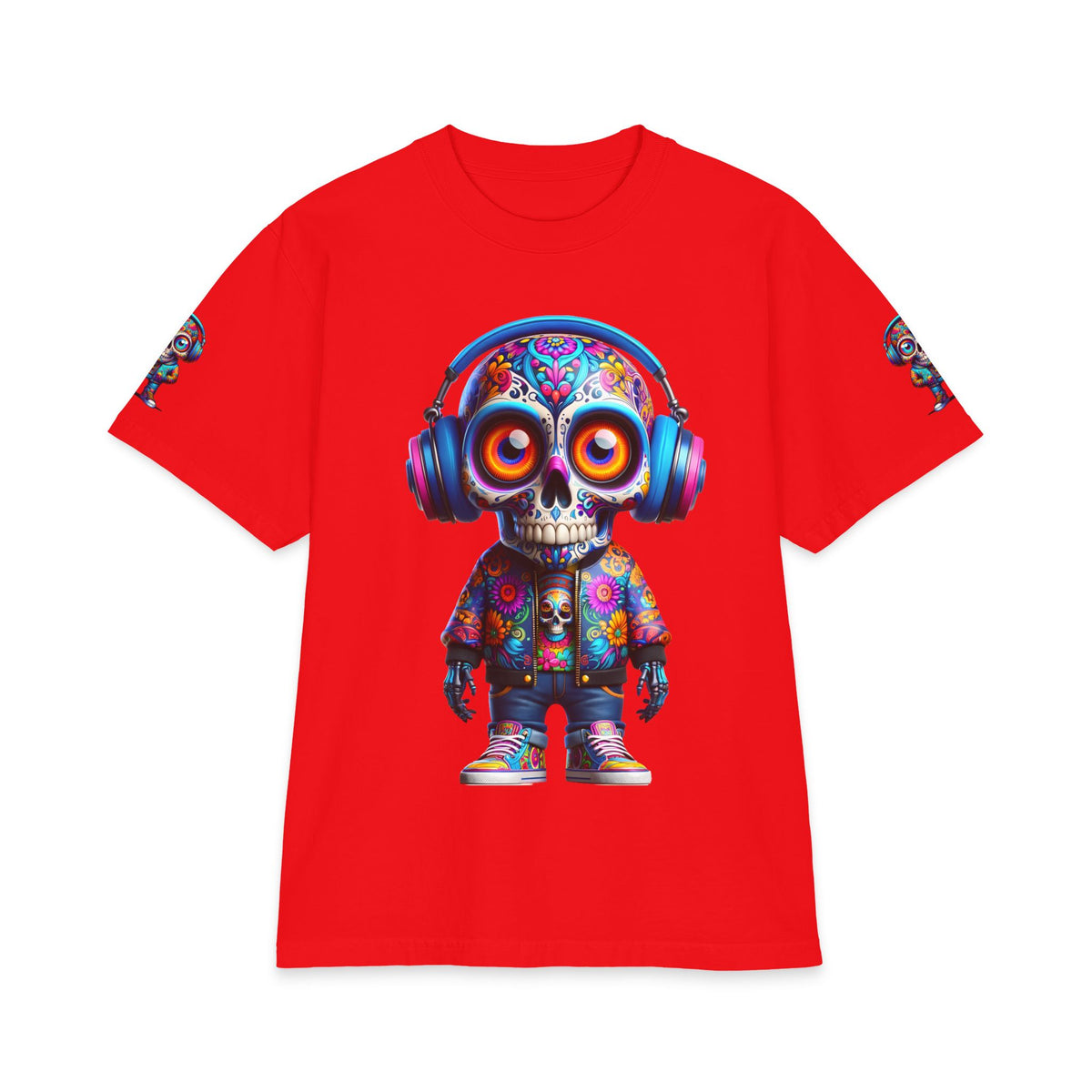 Urban Underground Collection - Neon Drip, Lil' Sugar, Graphic 4-way T Shirt - CaliPride Clothing