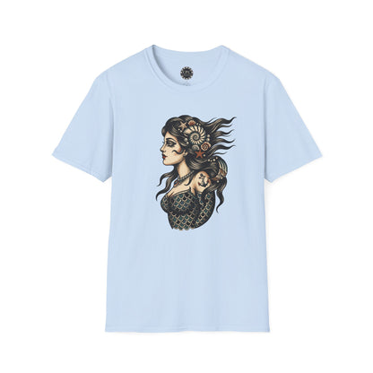 Pacific Works Collection - Vintage Mermaid Graphic T-Shirt — CaliPride Clothing