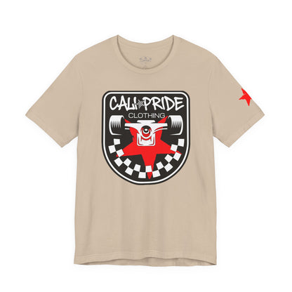 Copy of Concrete & Scars Skatewear Collection - Checkered Truck Emblem, Graphic T-Shirt — CaliPride Clothing