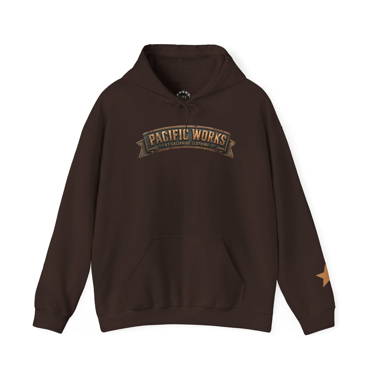 Pacific Works Collection — Signature Logo, Graphic Hoodie - CaliPride Clothing