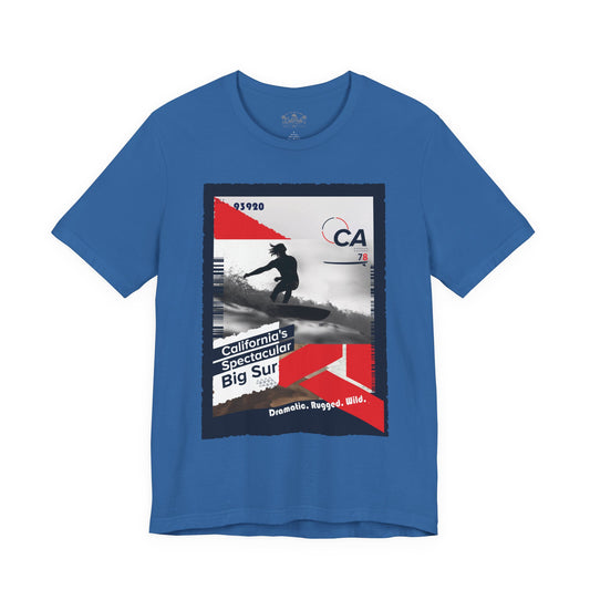 Surf & Beach Collection - Big Sur CA, Graphic T-Shirt - CaliPride Clothing