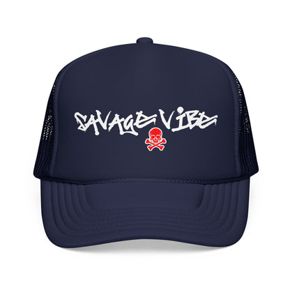 Urban Underground Collection - Savage Vibes, Trucker Hat - CailPride Clothing