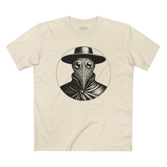 Pacific Works Collection - Ink & Iron, Vintage Plague Doctor Graphic T-Shirt — CaliPride Clothing