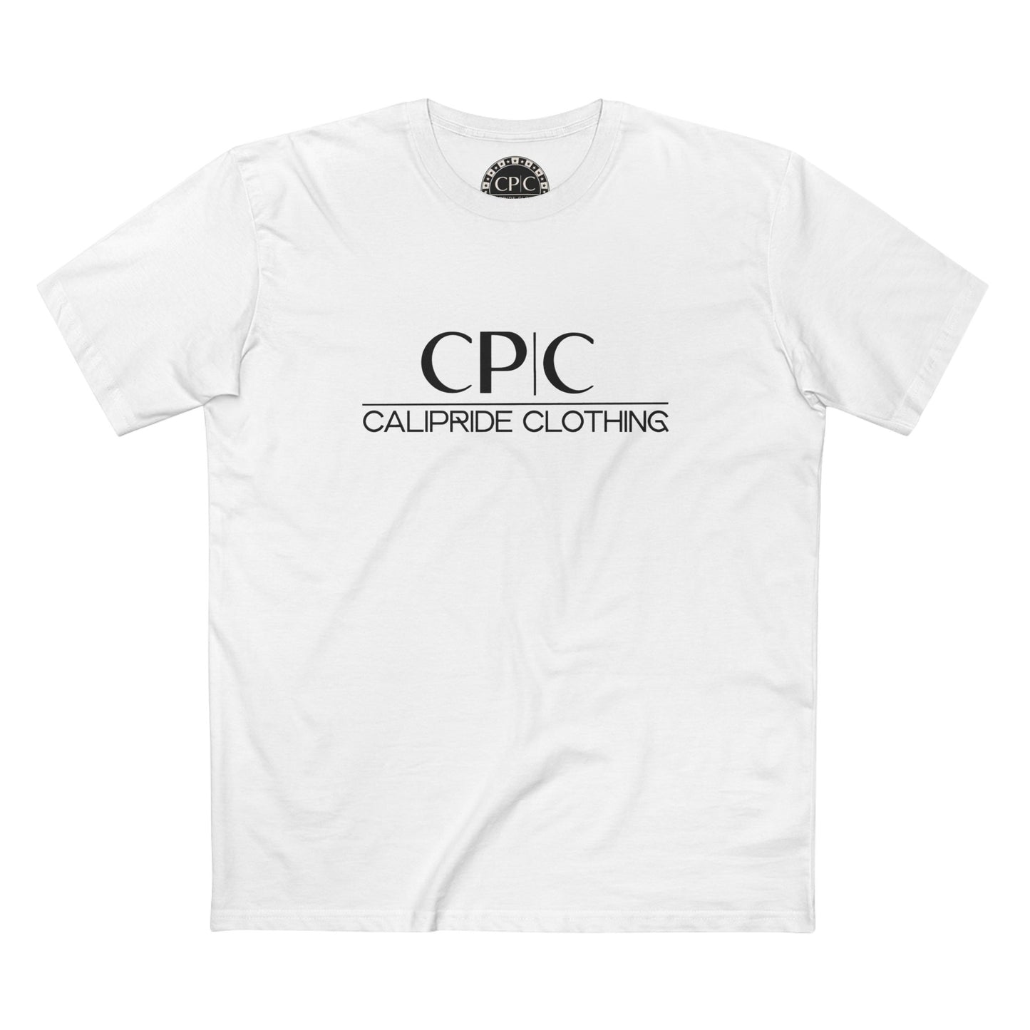 CP | C Elite branded T Shirt - CaliPride Clothing, black logo