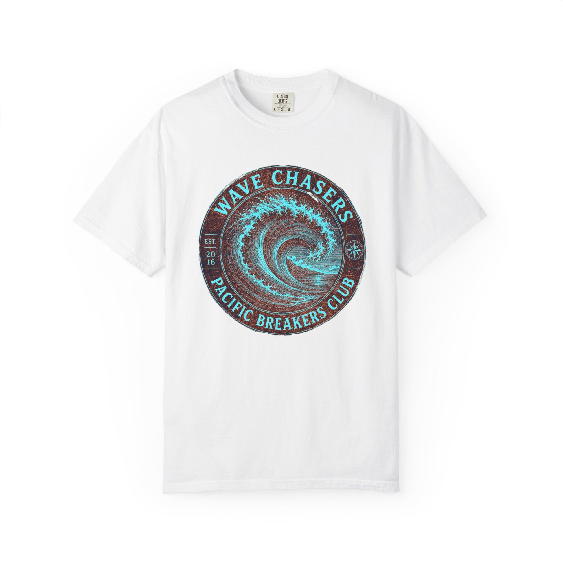 Surf & Beach Collection - Ocean Vibes Series, Wave Chasers, T-shirt - CaliPride Clothing