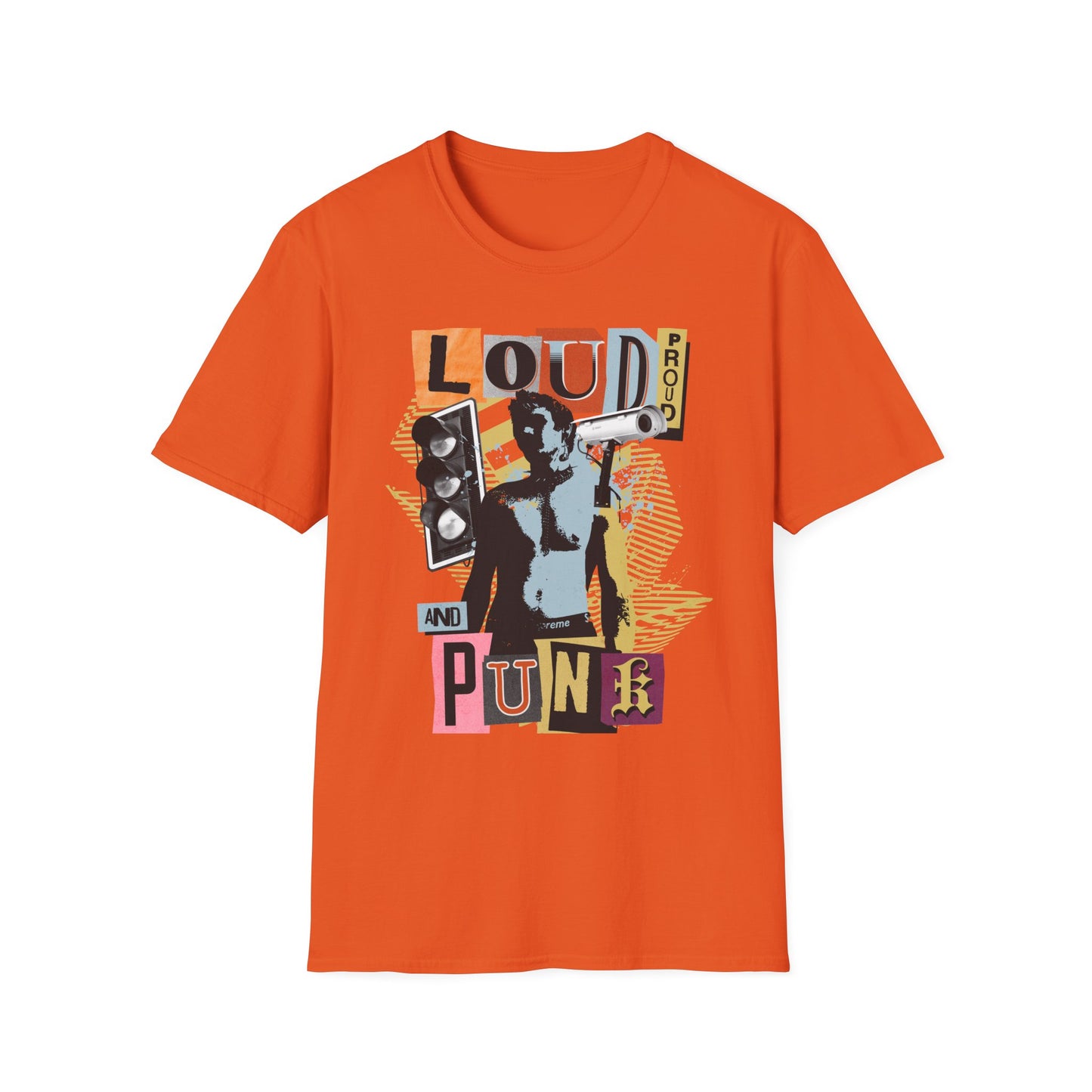 Punk - 'Loud Proud and Punk' Graphic T-Shirt