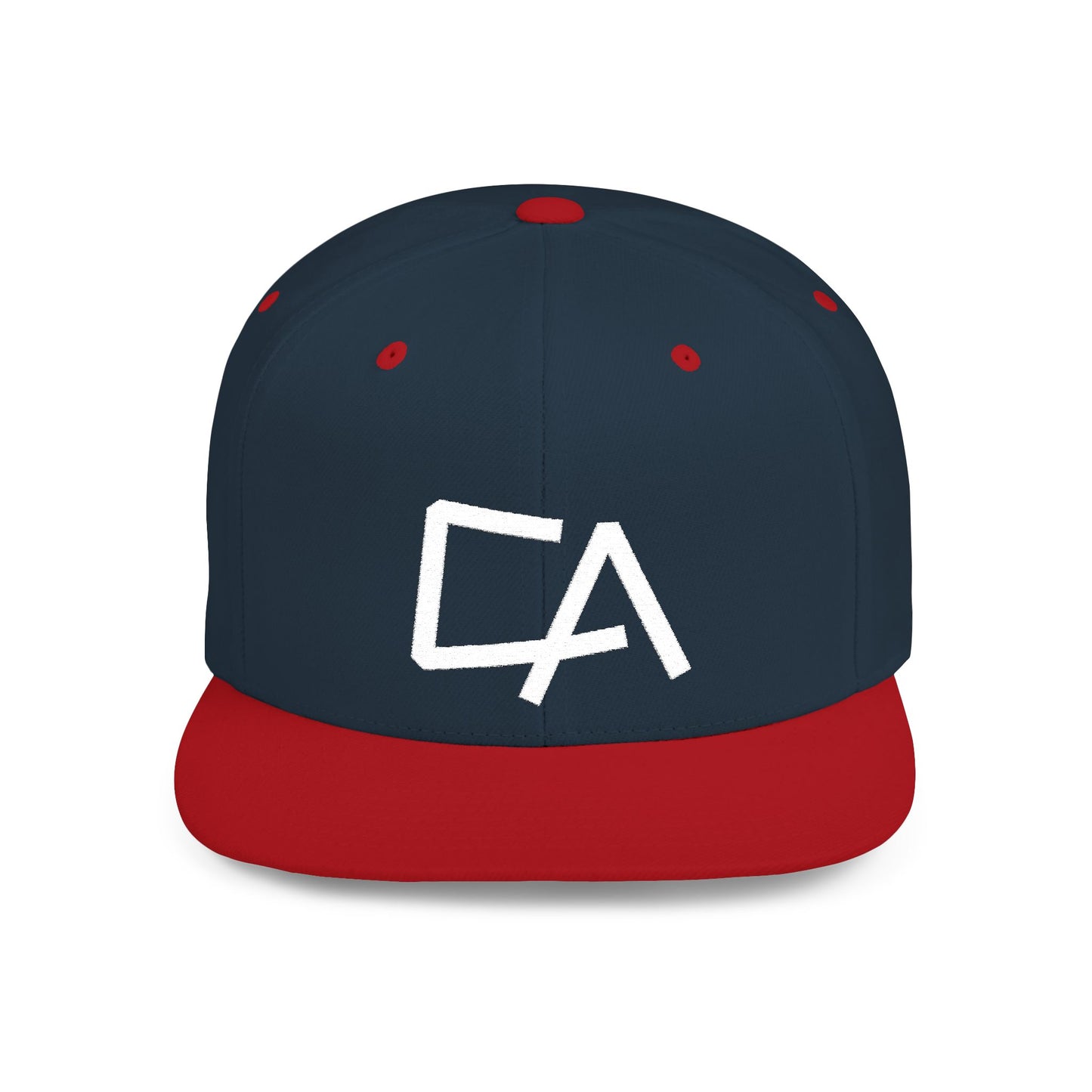 Urban Underground Collection - "CA" California, Embroidered Snapback Flat bill hat - CaliPride Clothing