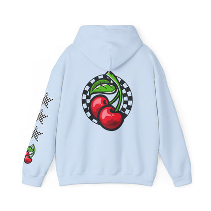 Cherries, Checkers, & Stars Graphic Hoodie | CaliPride Clothing