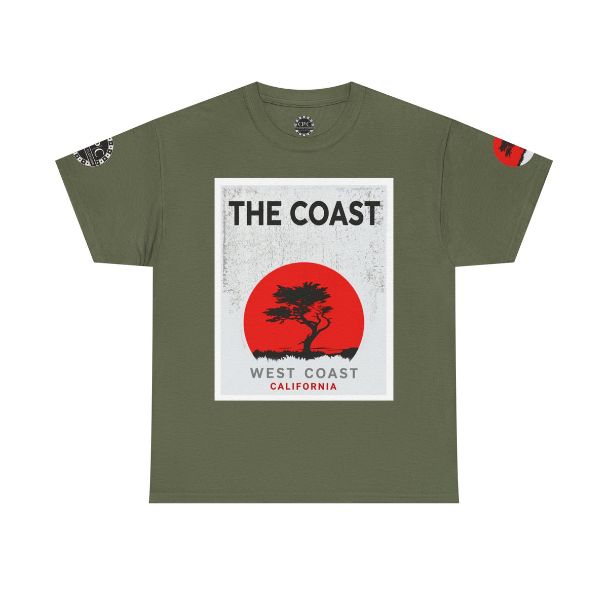 Urban Underground Collection - Skyline Series, "THE COAST" Graphic T Shirt — CP|C Elite
