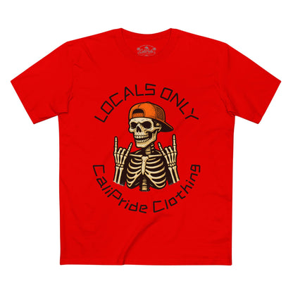 Skate & Surf Collection - Locals Only, Graphic T Shirt - CaliPride Clothing