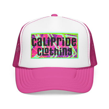 Surf & Beach Collection - Bold & Big Color Vibes, Calipride Clothing Retro Foam Trucker Hat – DFT printing