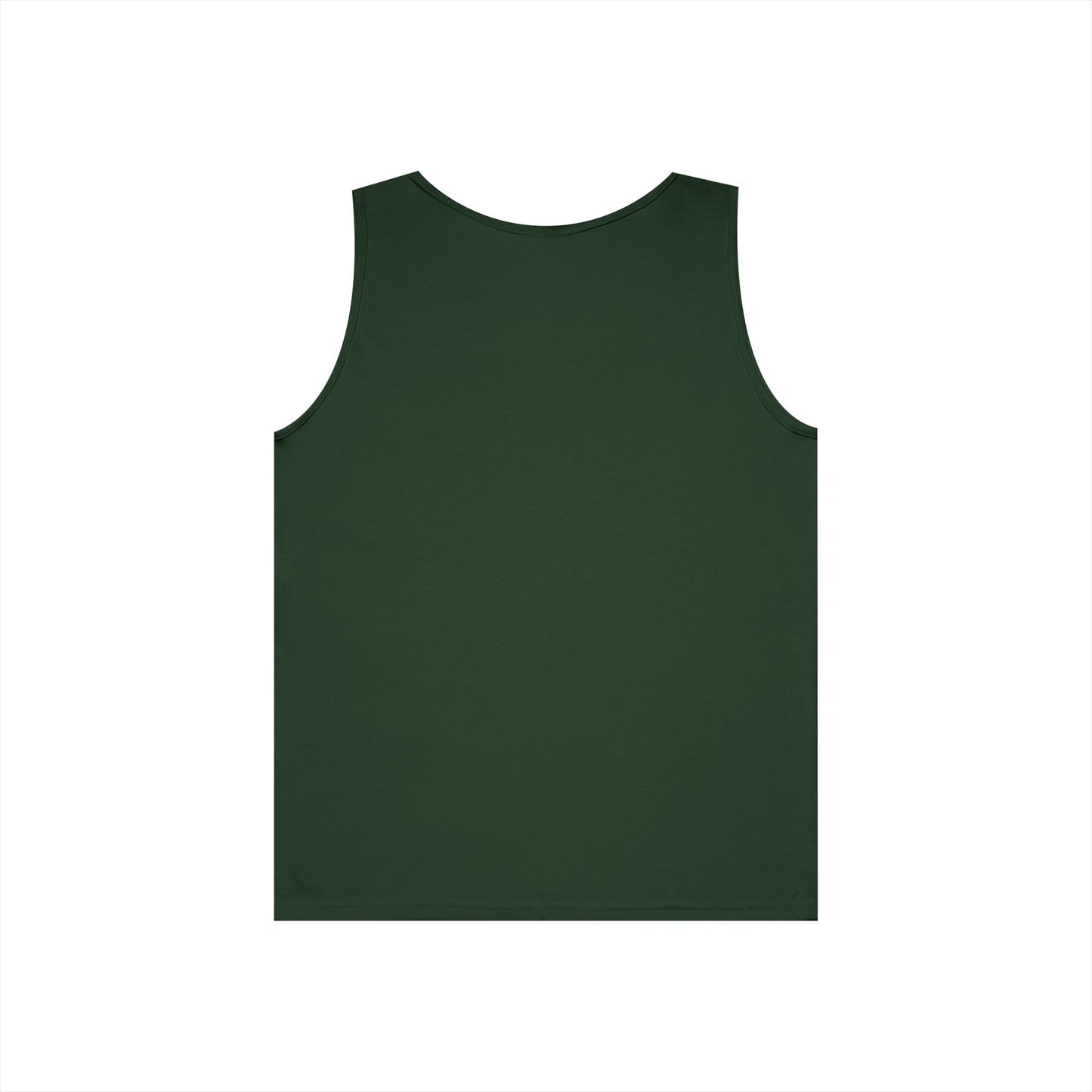 Retro Sun and Palms Silhouette Graphic Tank Top