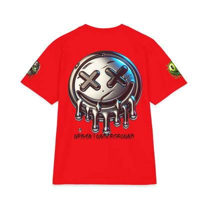 Urban Underground Collection - Neon Drip Drooly, Graphic 4-way T Shirt - CaliPride Clothing