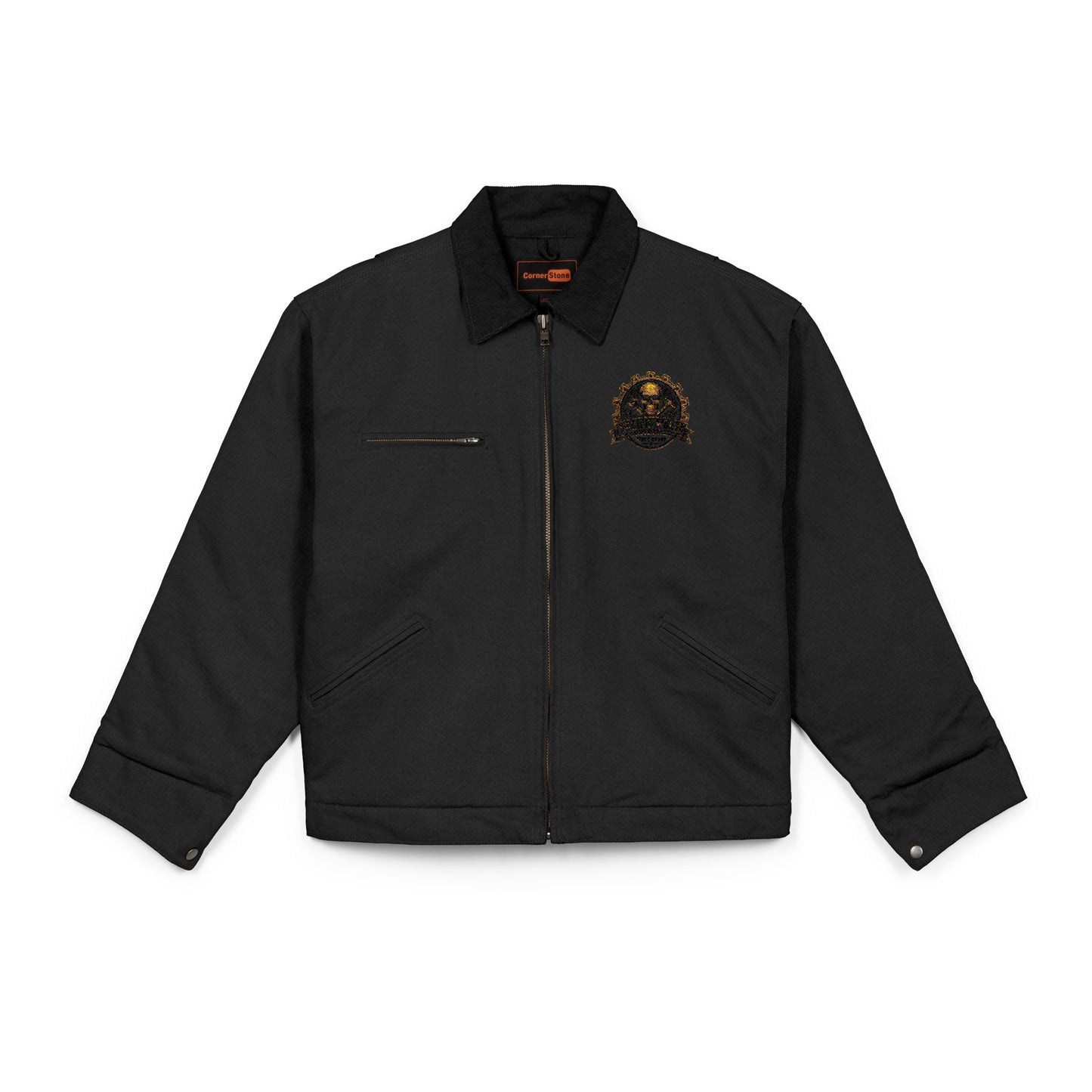 Pacific Works Collection - Heavyweight Duck Cloth Jacket w/ Corduroy Collar - CaliPride Clothing